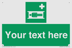 Custom Stretcher Sign